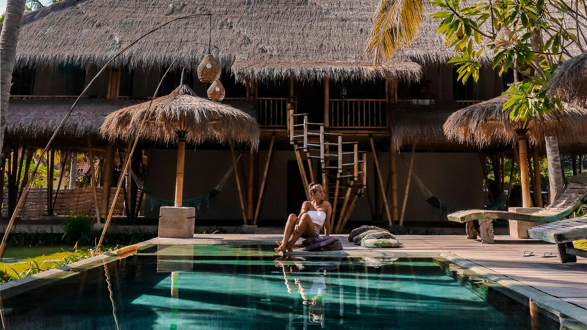 Gili Air Villas, Gili Air Island, Indonesia
