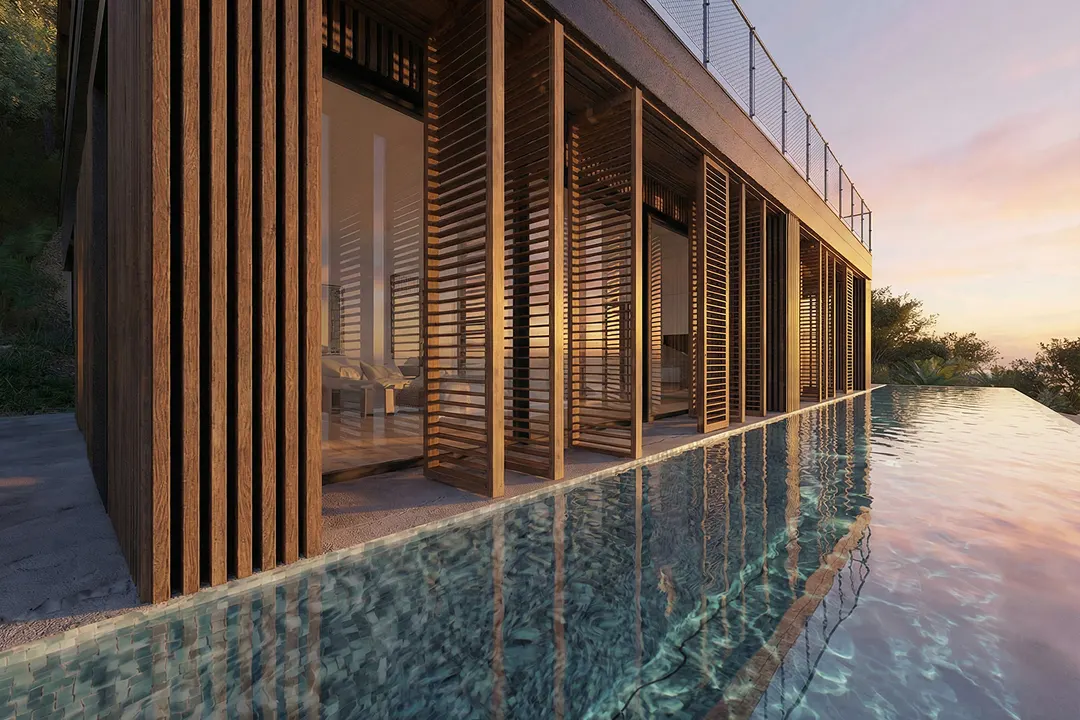Modern Villa on Como Lake, Pognana Lario, Italy — exteriors (5)