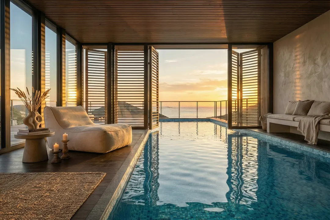 Modern Villa on Como Lake, Pognana Lario, Italy — interiors (4)