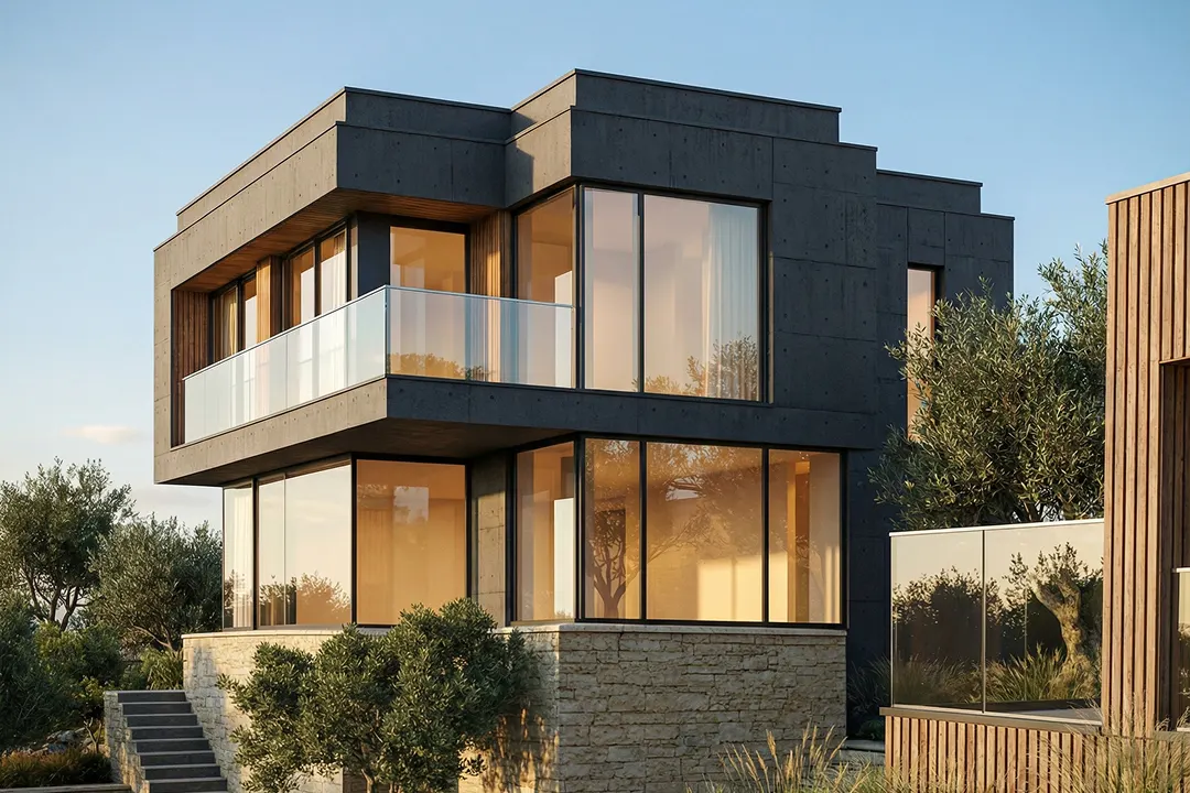 Two Villas on Como Lake, Carate Urio, Italy — exteriors (1)
